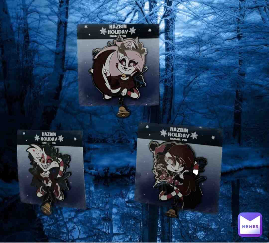 Which enamel pin do you like from Hazbin Hotel and/or Helluva Boss from Vivziepop. #helluvaboss #hazbinhotel #viviennemedrano #vivziepop #enamelpins #answers #yesorno #questionsandanswers #questions #angeldust #loonahellhound #octaviagoetia #thoughtsonlife #thoughts