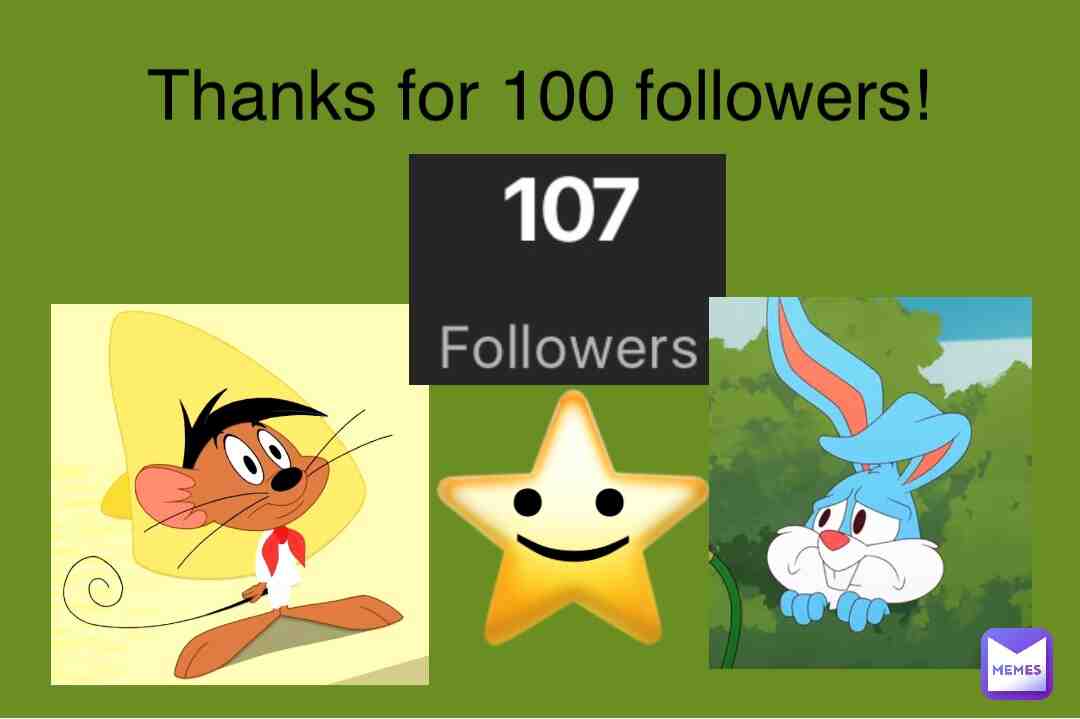 #thanksforfollwers #speedygonzales #looneytunes #busterbunny #tinytoonslonniversity #tinytoons #tinytoonsadventures #100followers #messagesforyou #messages