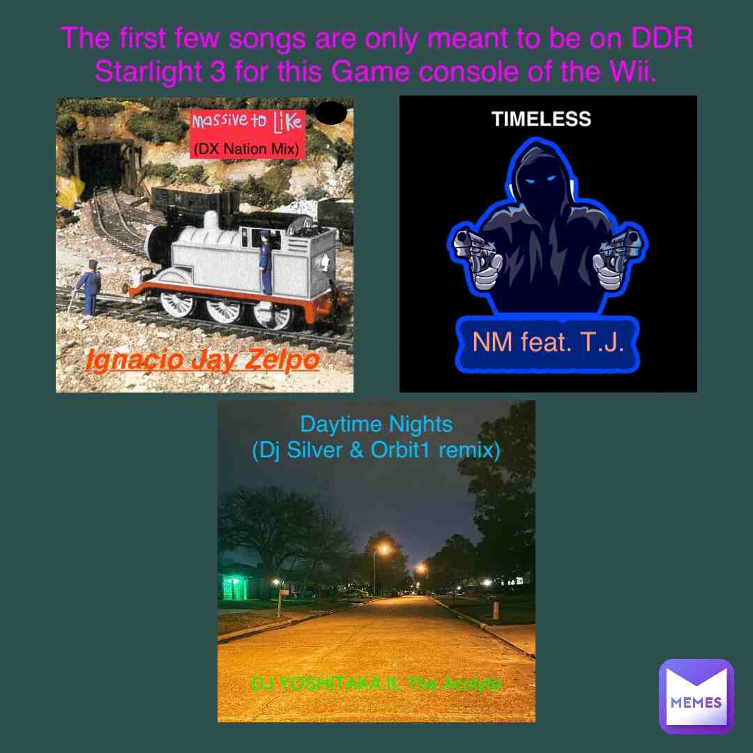 #ddrjackets #dancedancerevolution #ddrstarlight3 #songs #konami #bemani #nintendo #nintendowii #fanfiction #jacketdesign #2016 #random #blessing #blessings #designed #marvelousmemes #nicememe