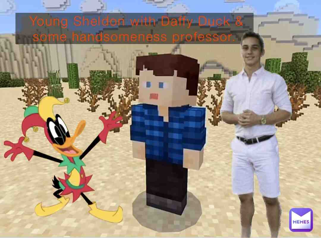 #youngsheldon #minecraft #daffyduck #looneytunes #randomperson #random #bugsbunnybuilders #screencaps #openingday #opening #tvshows #sitcom
