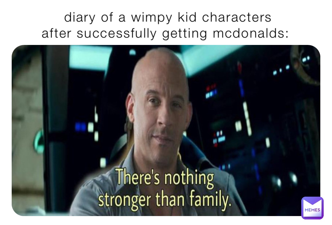 diary of a wimpy kid characters 
after successfully getting mcdonalds:
