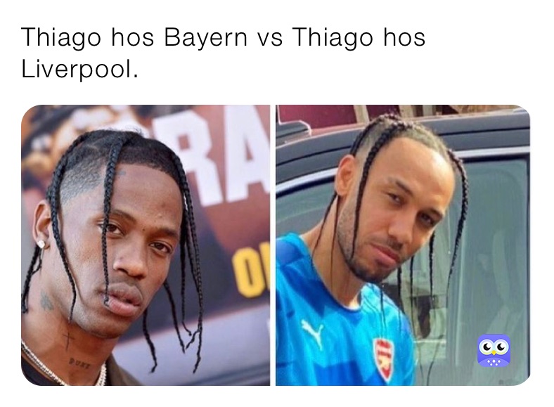 Thiago hos Bayern vs Thiago hos Liverpool. 