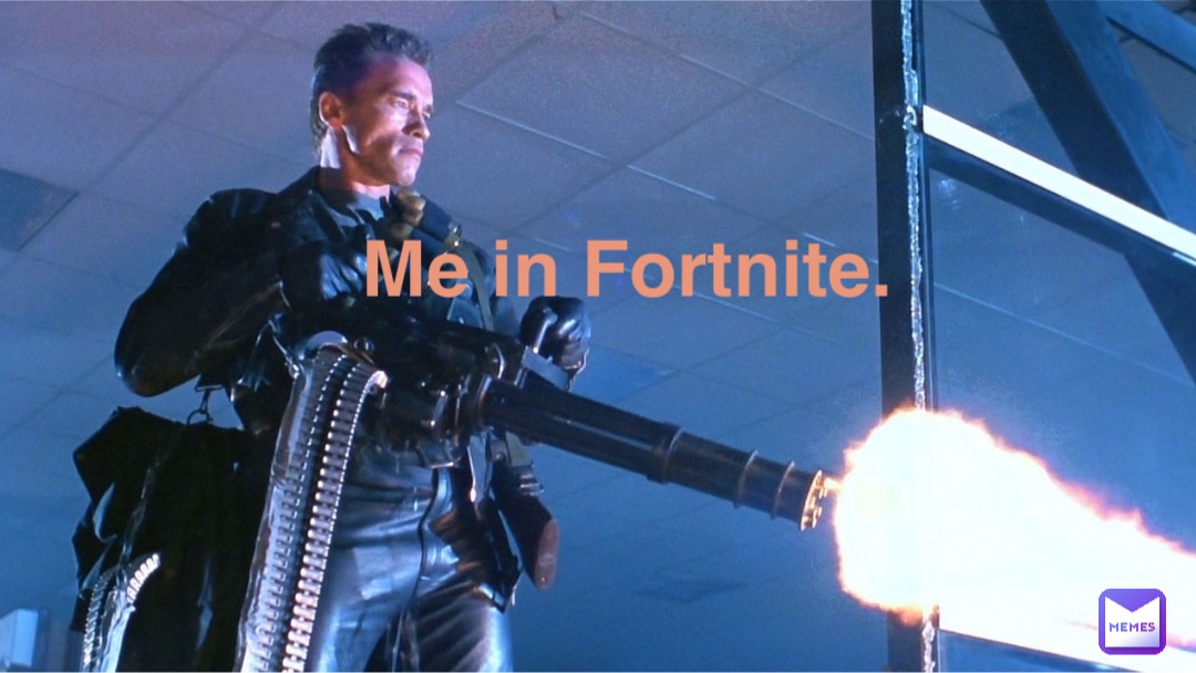 Me in Fortnite.