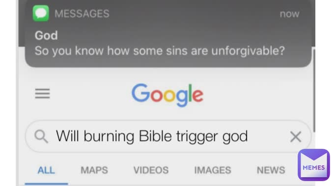 Will burning Bible trigger god