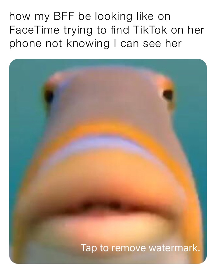 how my BFF be looking like on FaceTime trying to find TikTok on her phone not knowing I can see her