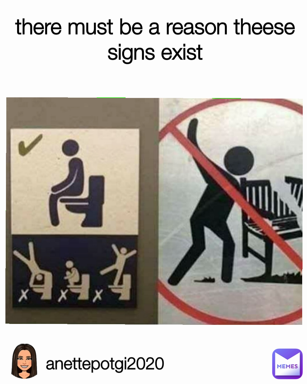 there must be a reason theese signs exist anettepotgi2020