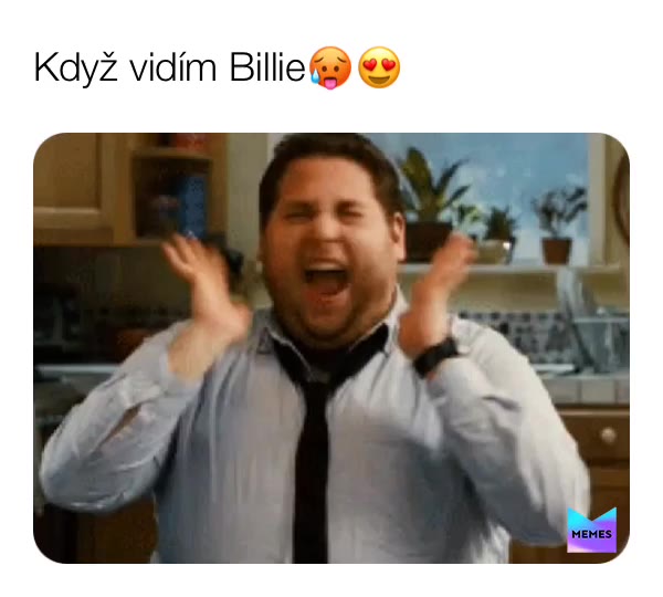 I love Billie Eillish🥰👌 #cz #czech #memes