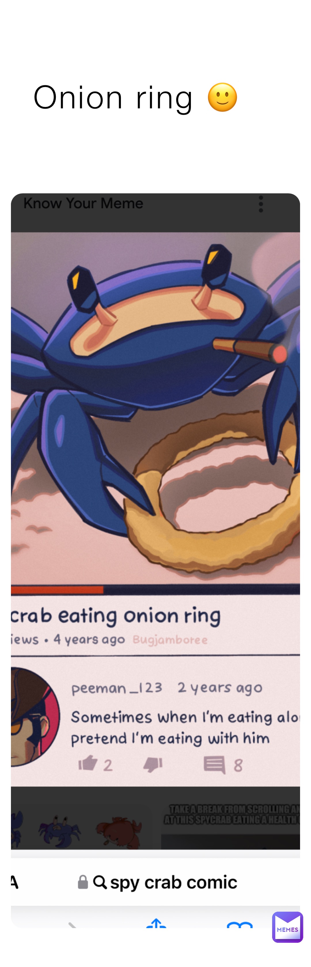 Onion ring 🙂
