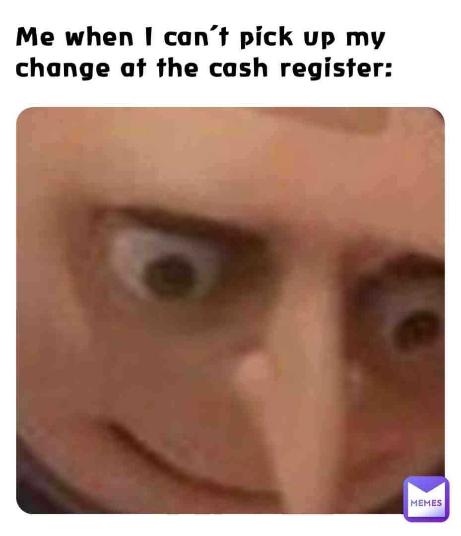 The most social anxiety inducing thing that can happen at the cash register. 😰 #relatable #anxiety