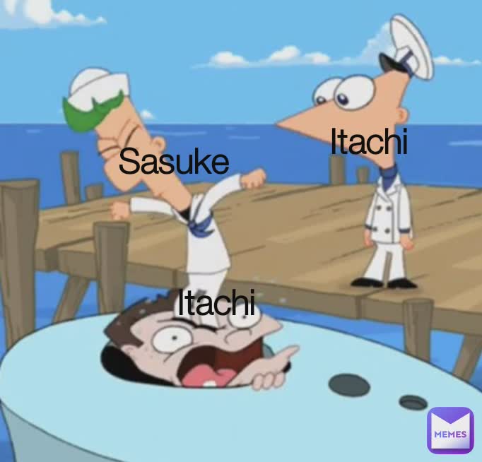 itachi and sasuke meme