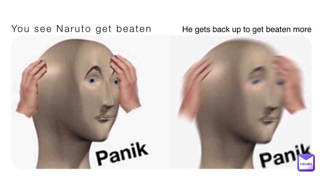 Naruto is a fighter