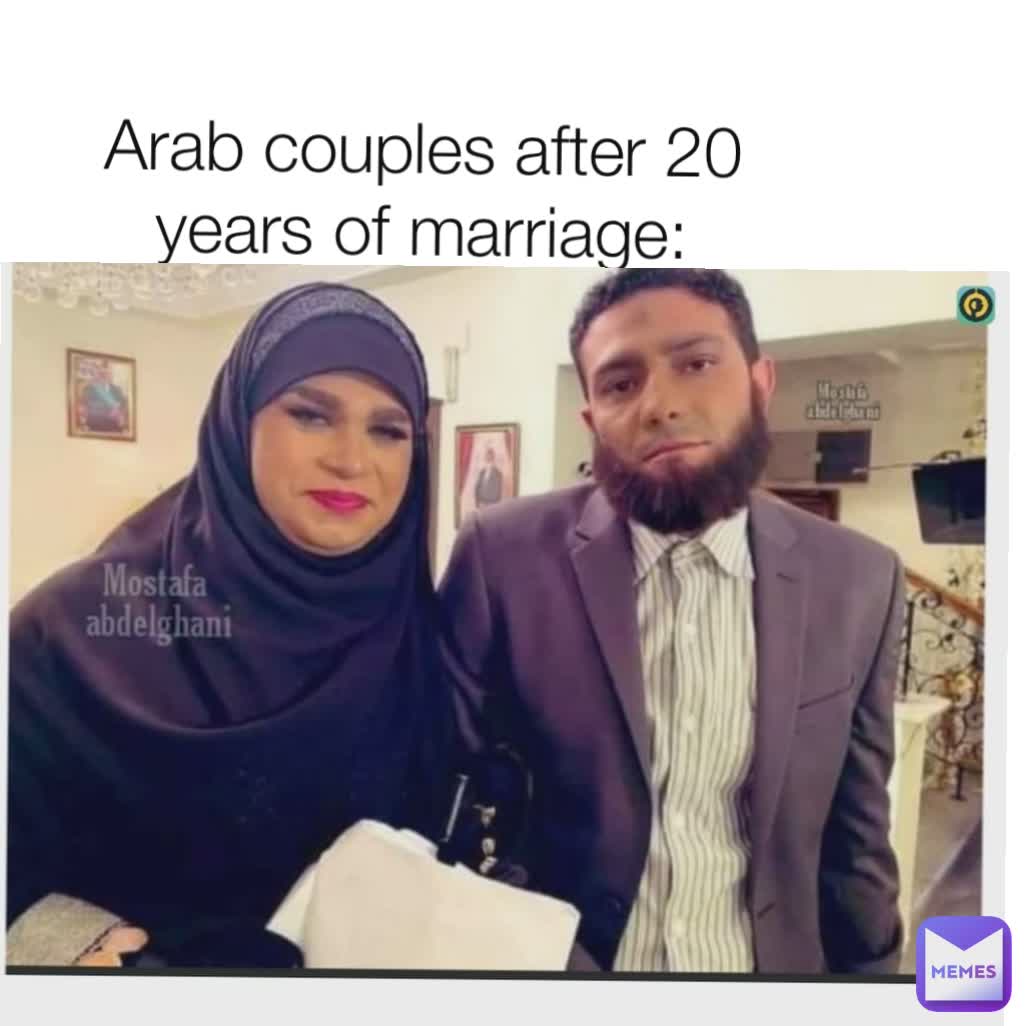 Arab couples after 20 years of marriage: