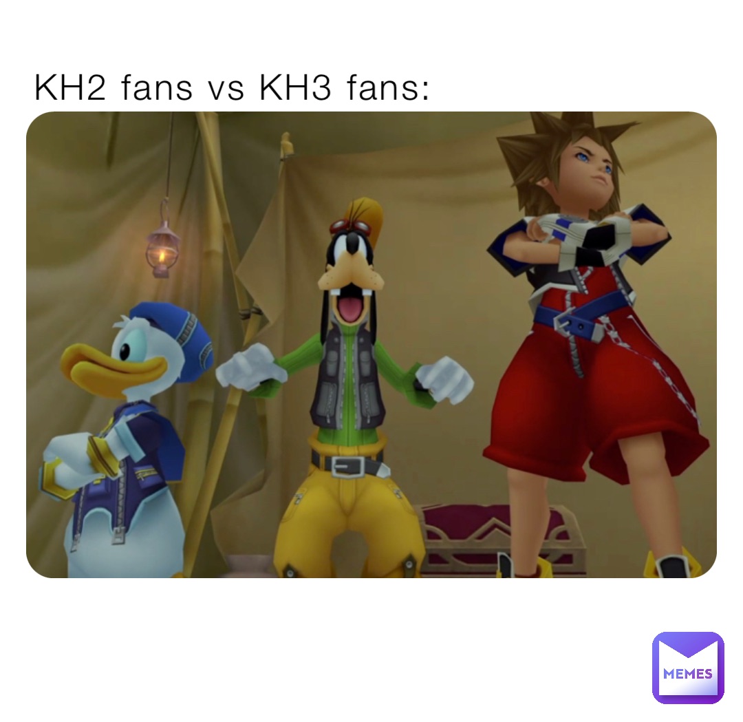 KH2 fans vs KH3 fans: