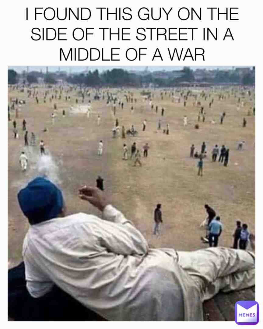 He needs help