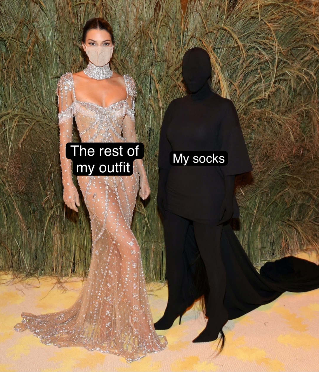 The rest of my outfit My socks