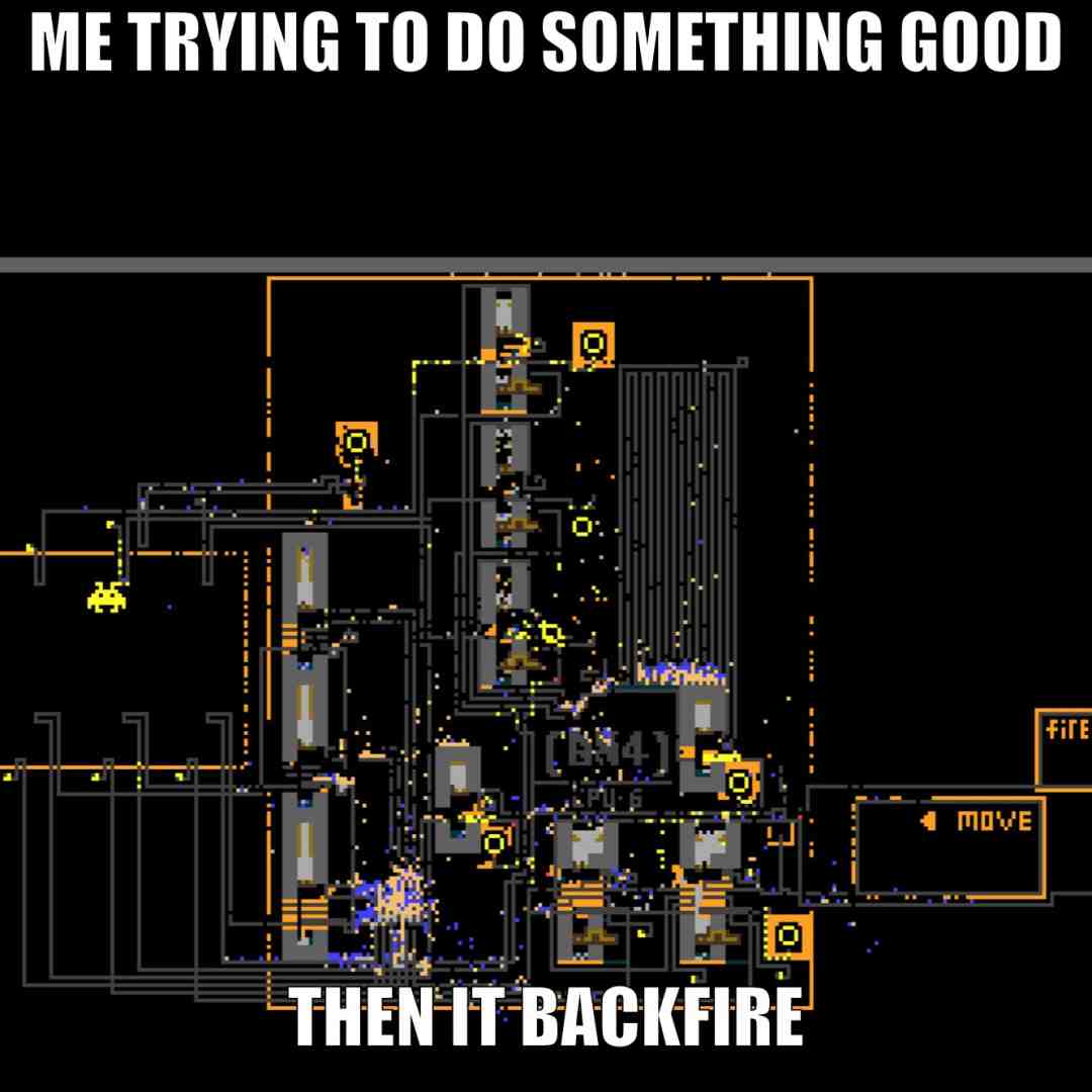 Made this meme on a different app, that’s why it’s all caps.