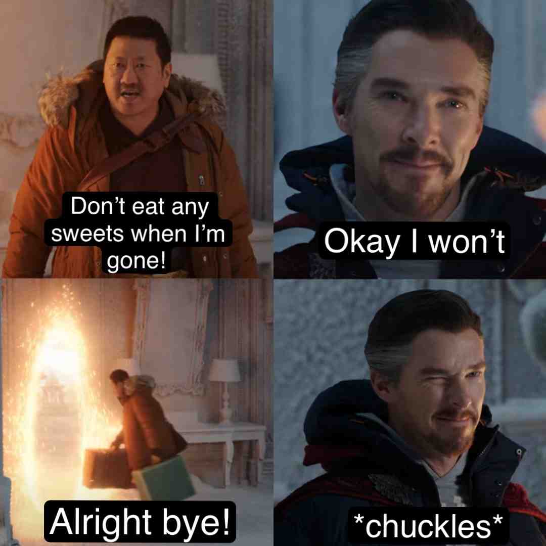You know the rules, and so do I