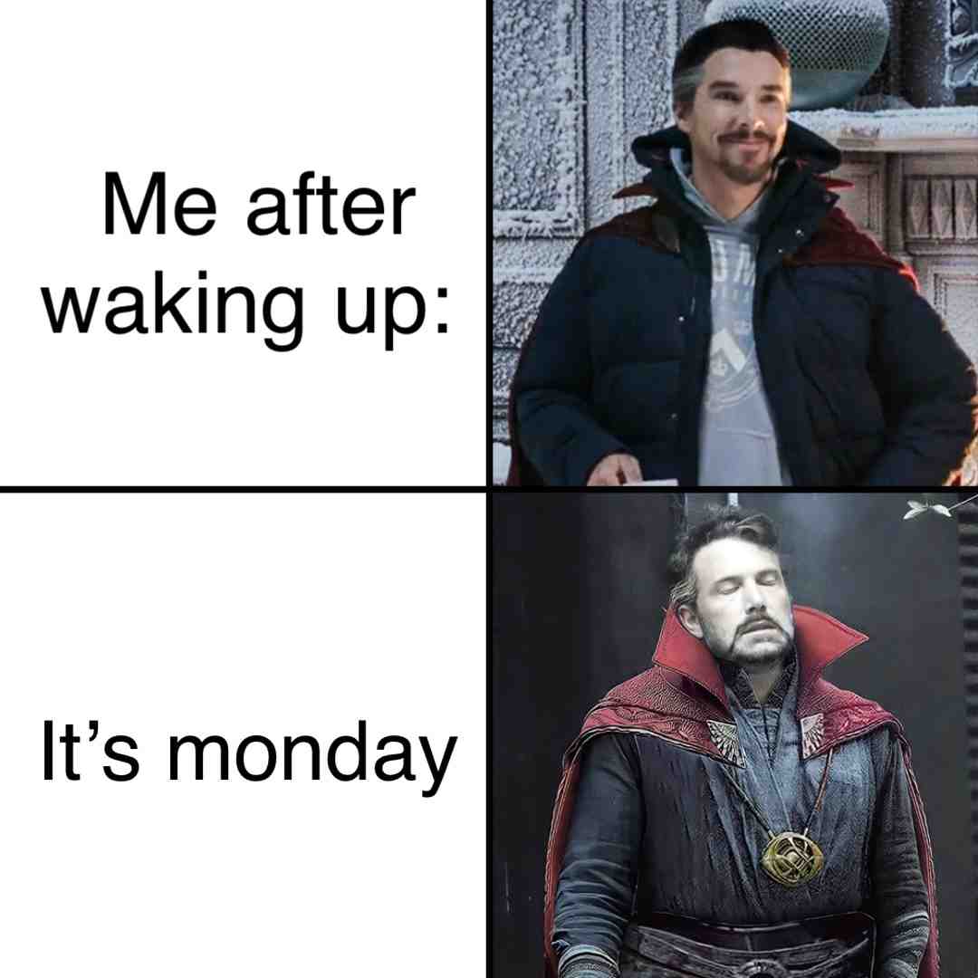 Monday is bad