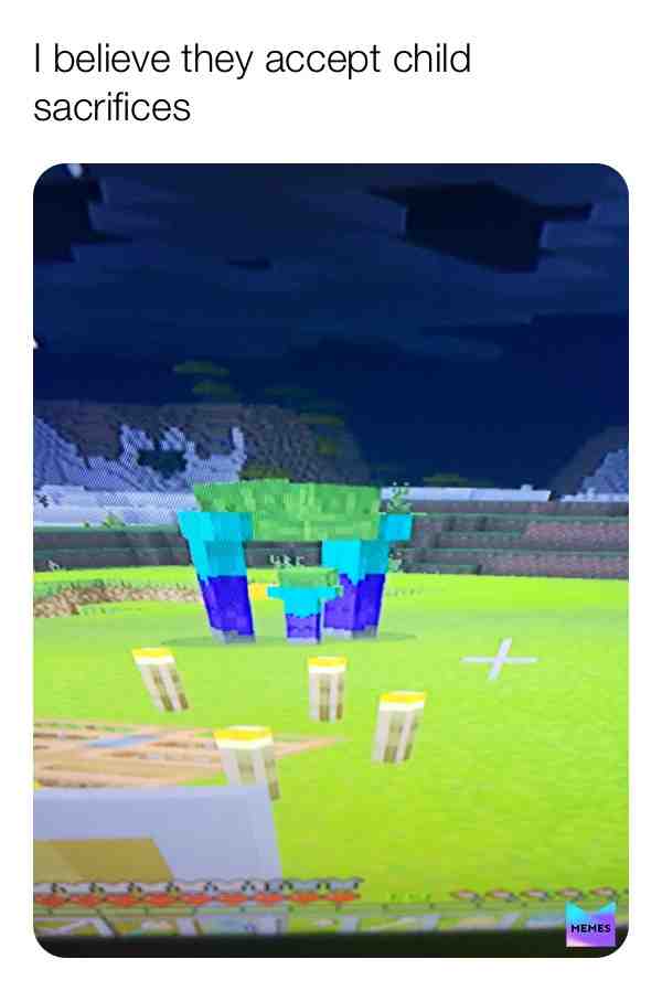 #minecraft #sacrifice