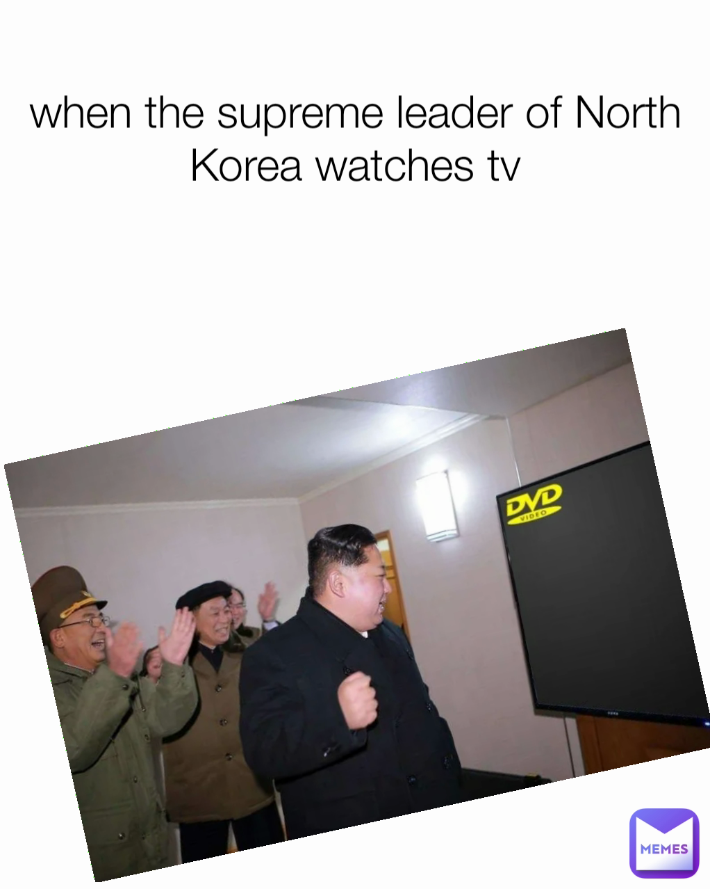 when the supreme leader of North Korea watches tv