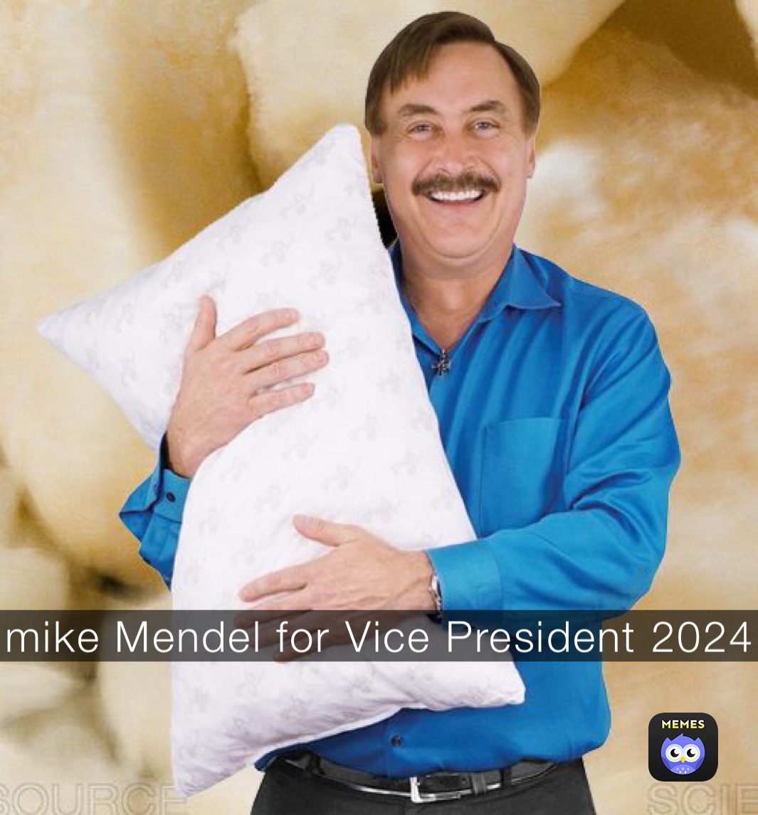 mike Mendel for Vice President 2024 2meangdvy8 Memes