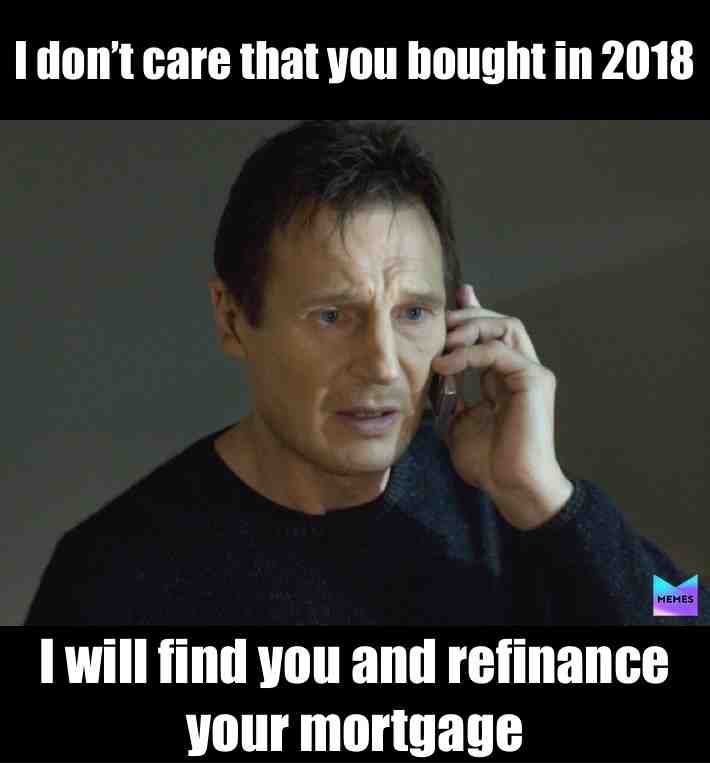 Little mortgage humor. Rates are bottoming out call for a quote I can save you money most likely if you bought in 2018 #love #instagood #igers #life #firsttehomebuyer #realestate #sandiego
#powercouple #chicago #va #finance #boss #motivation #mortgage
#lender #homebuyer #luxurylifestyle #beachlife #surf #yoga #bride #military #navy #houses