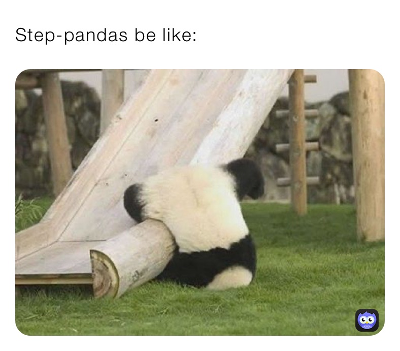 Step-pandas be like: 