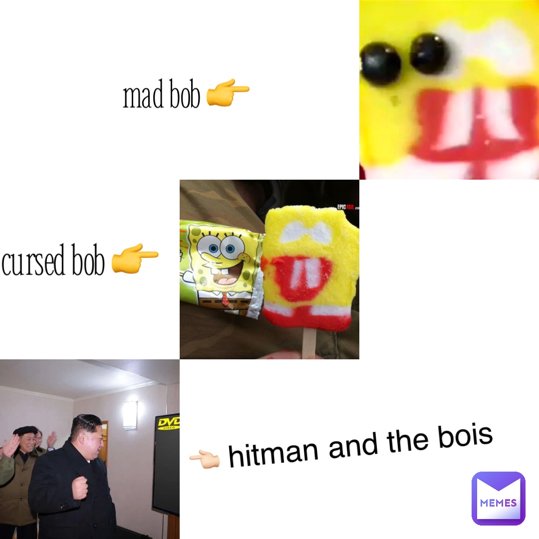 👈🏻 hitman and the bois cursed bob 👉 mad bob 👉