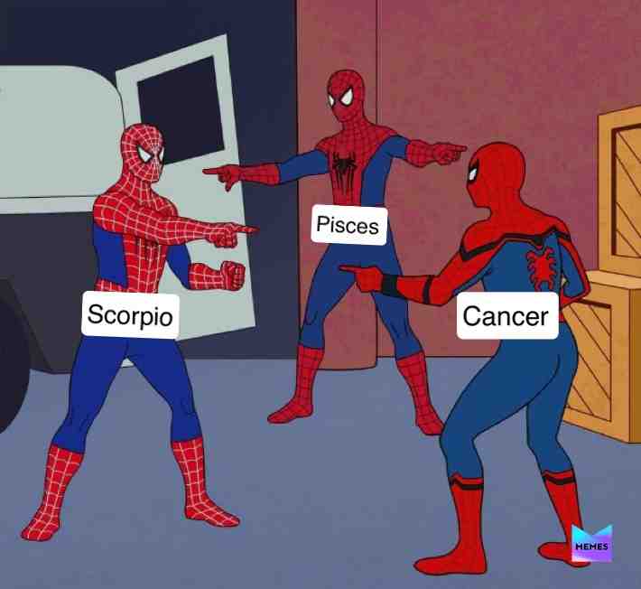Water gang!! They are similar but different
#astrology #funny #cancer #pisces #scorpio #spiderman #hotgirlmemes #followme #followforfollow