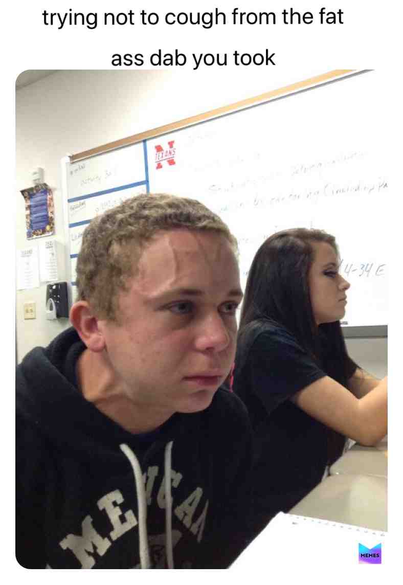 Me in the middle of the night #smoking #dabs #dabbing #marijuana #weed #thc #funny #shitpost #relatable #cbd #wax #cough #420 #hotgirlmemes