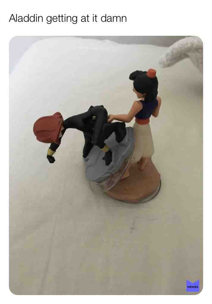 Aladdin be fucking black widow