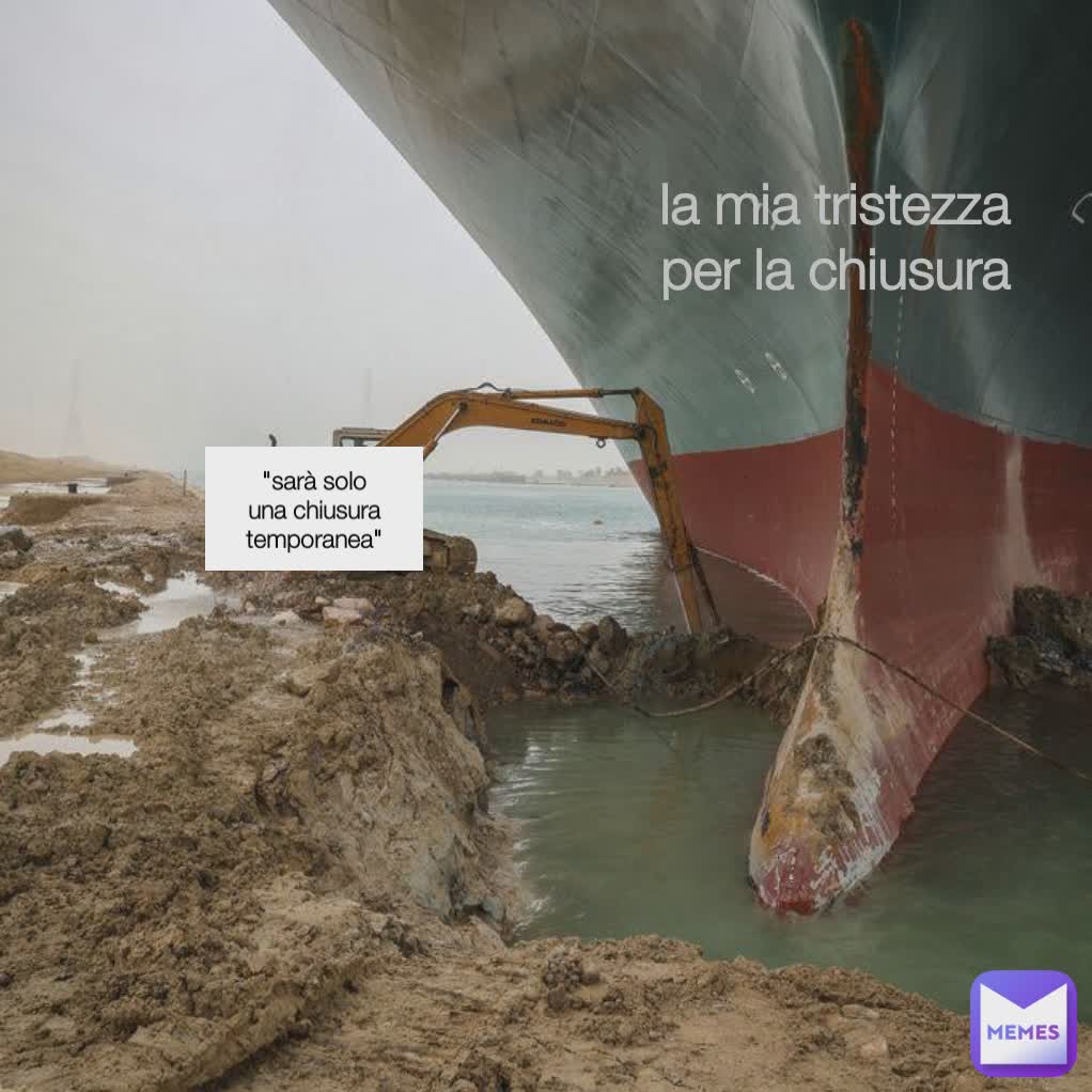 la mia tristezza per la chiusura la mia tristezza per la chiusura "sarà solo una chiusura temporanea"