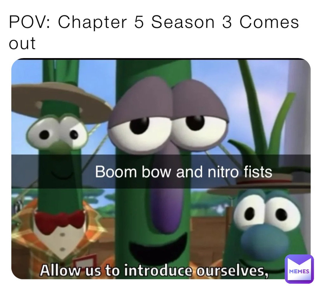 POV: Chapter 5 Season 3 Comes out