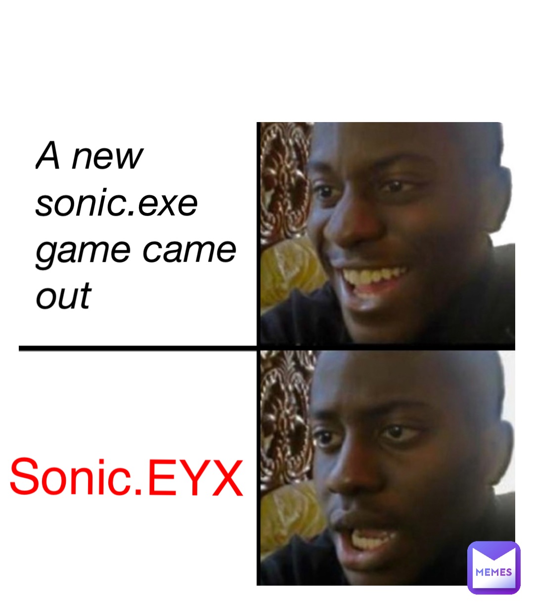A new sonic.exe game came out Sonic.EYX