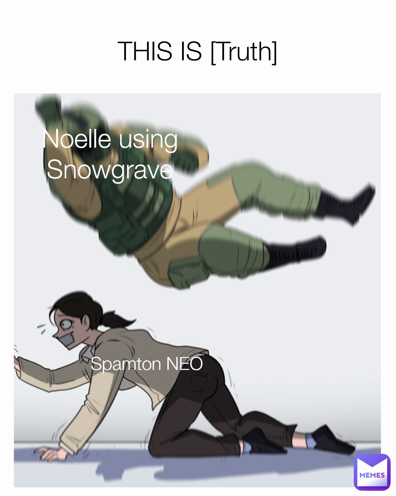 Noelle using Snowgrave THIS IS [Truth] Spamton NEO