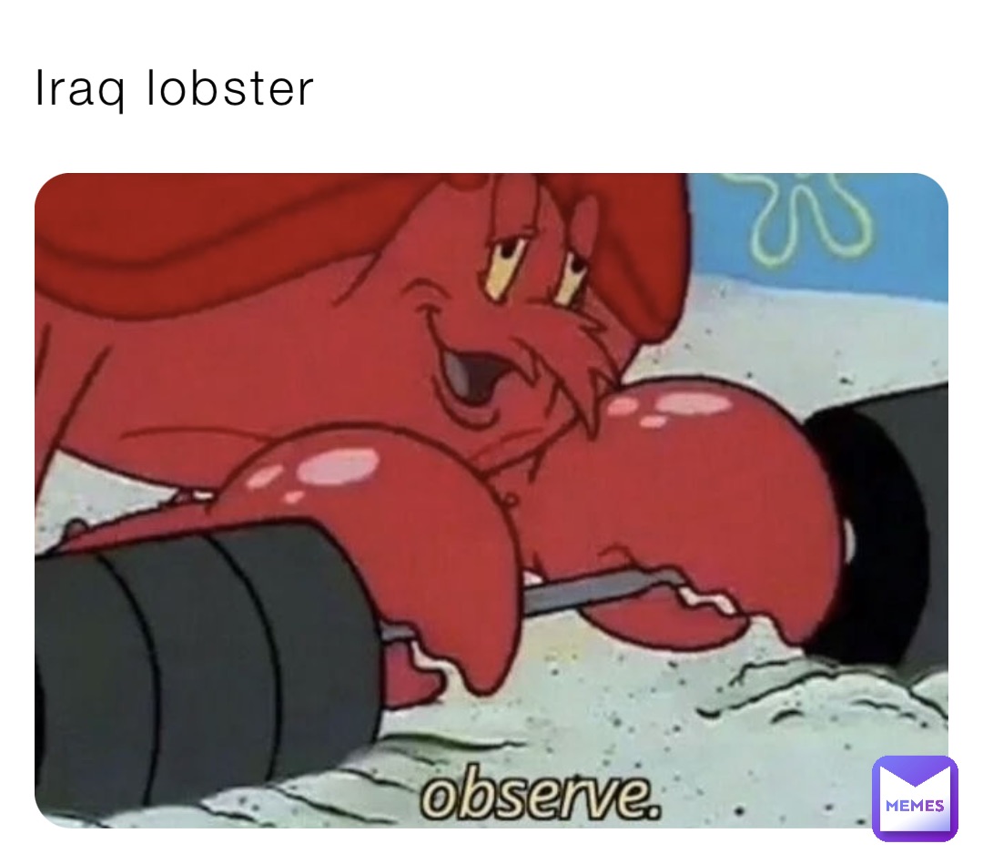 Iraq lobster