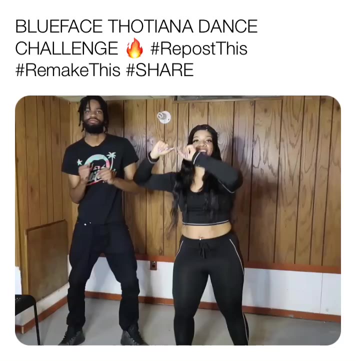 BLUEFACE THOTIANA DANCE CHALLENGE! 🔥  #RepostThis  #RemakeThis  #SHARE  #BlueFaceThotianaDanceChallenge  #TayChyng  #BlueFace  #BustDownThotiana  #ClanDanceChallenge @BlueFaceBleedem
