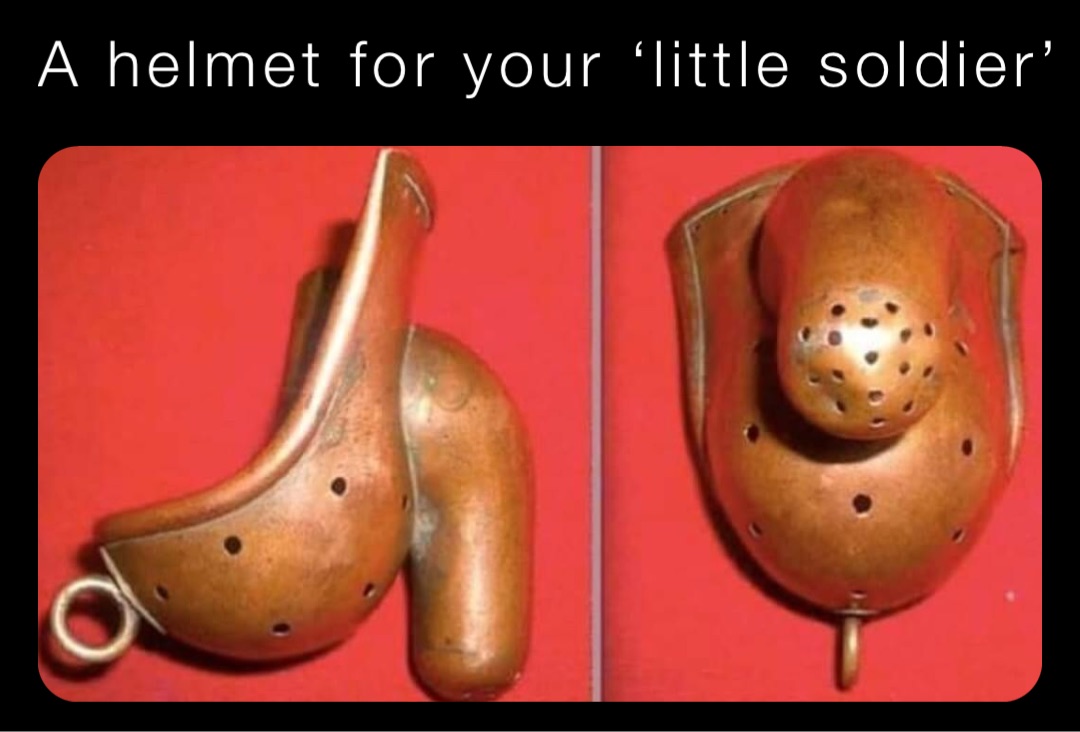 A helmet for your ‘little soldier’