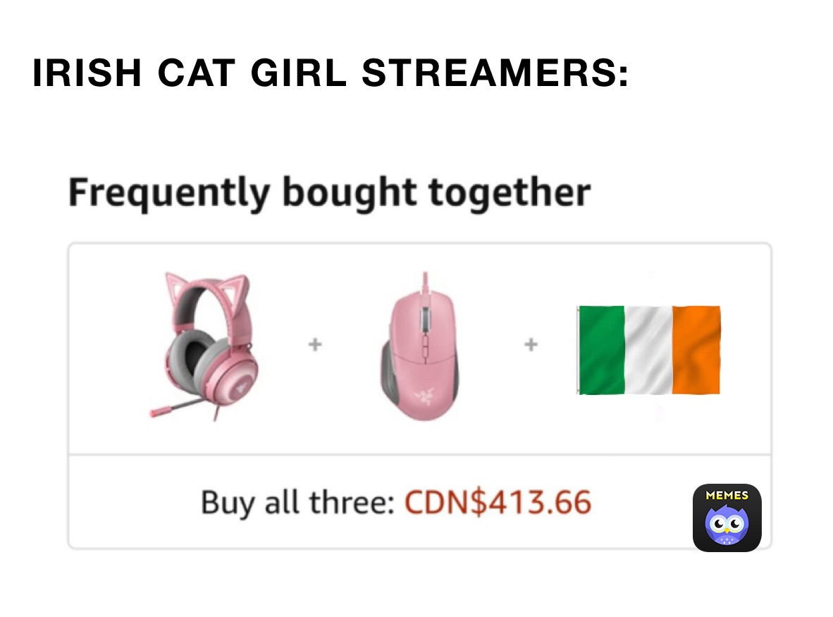 IRISH CAT GIRL STREAMERS:
