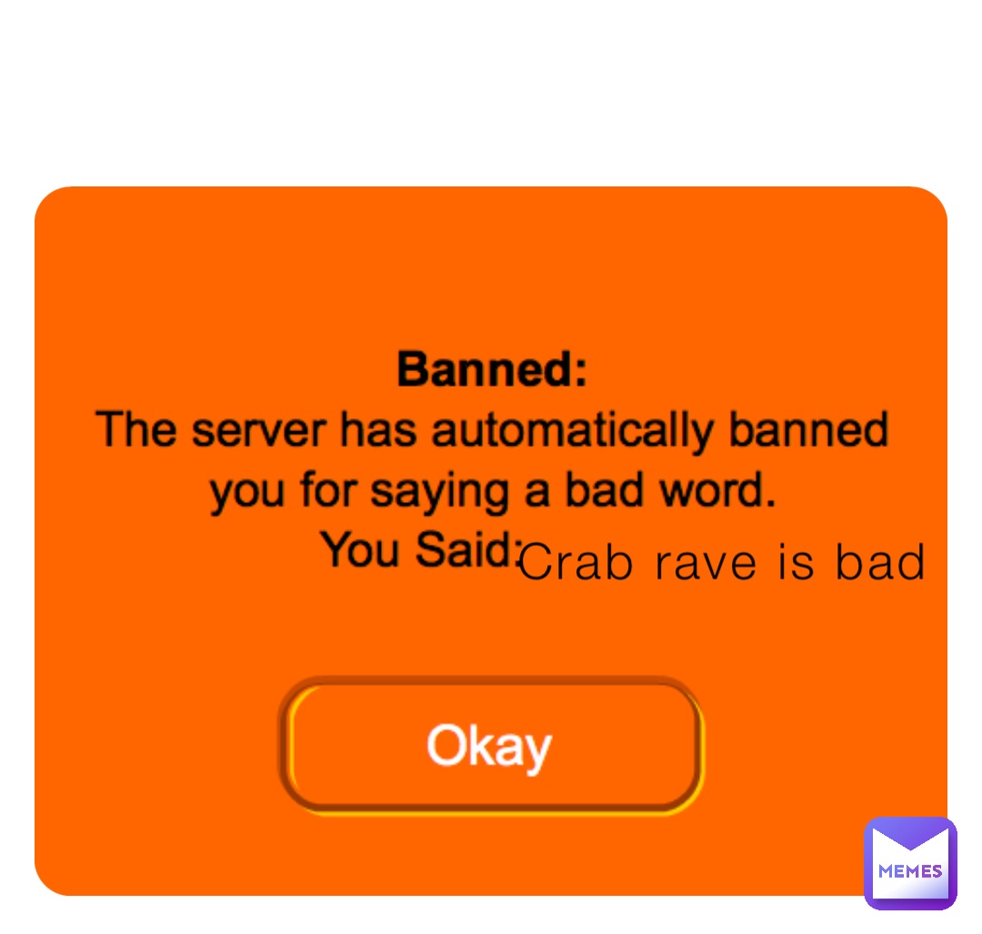 Crab rave is bad