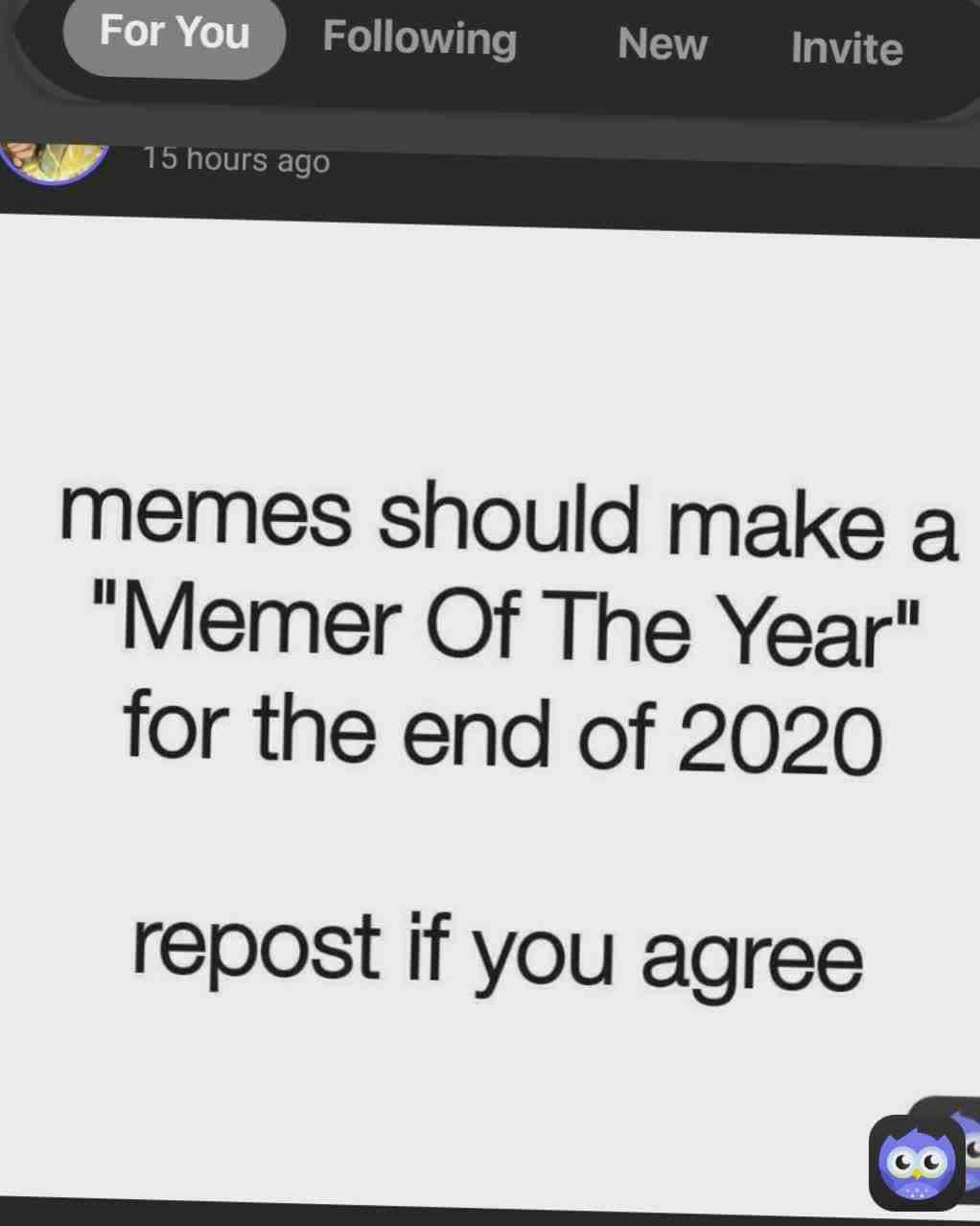 Yeah it should, just reposttttttt…