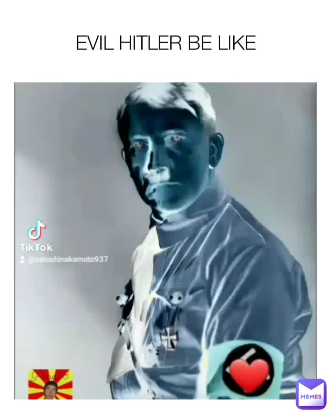 Evil be like