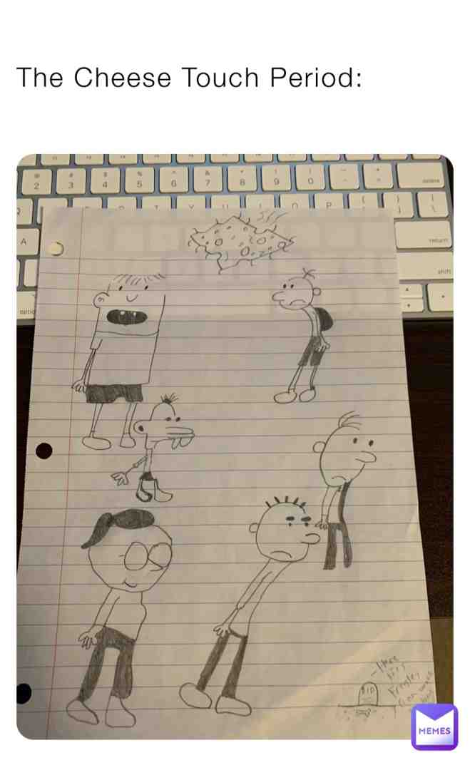 It’s sad to report that this is the best I’ve ever drawn.  #diaryofawimpykid  #cheesetouch  #art