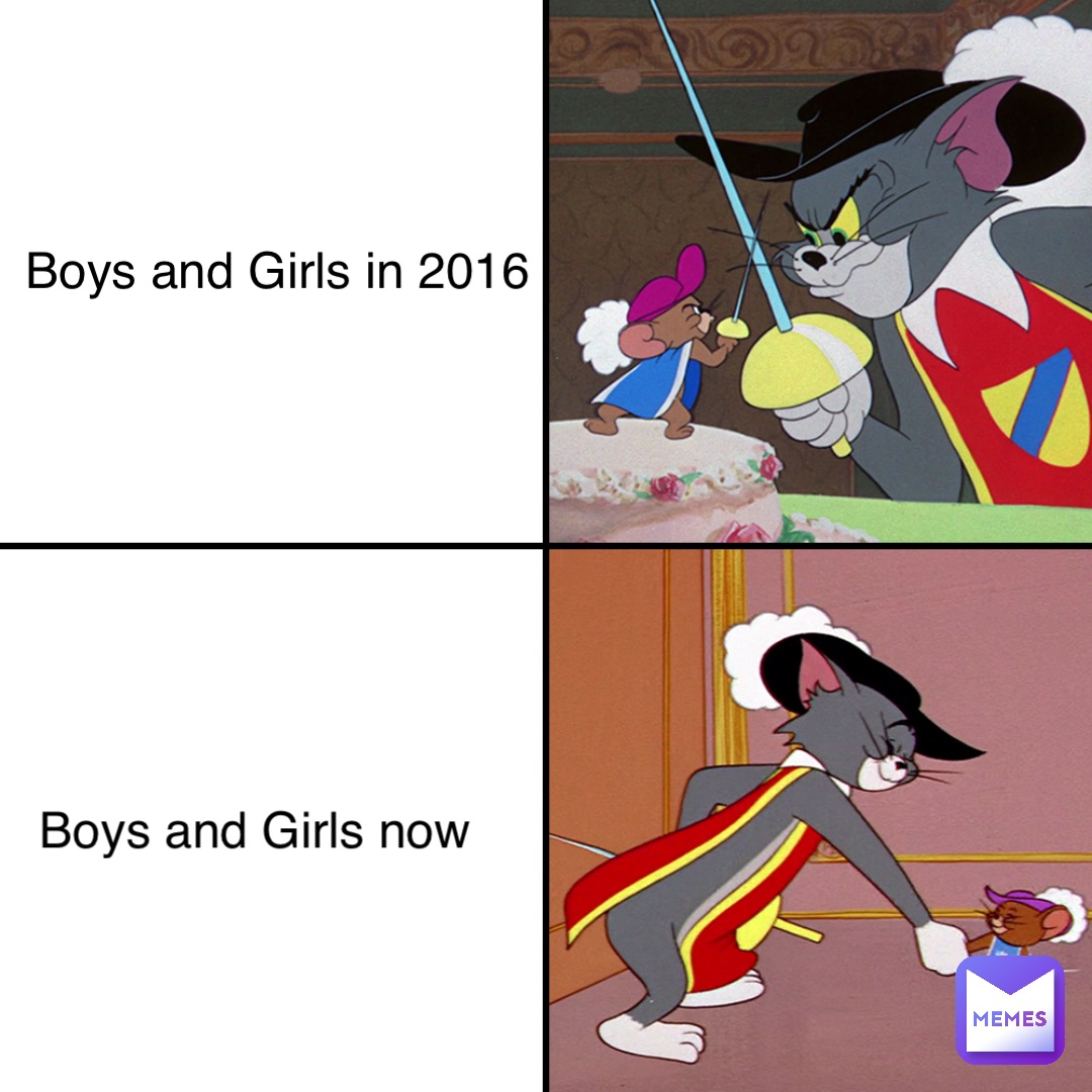 Boys and Girls in 2016 Boys and Girls now