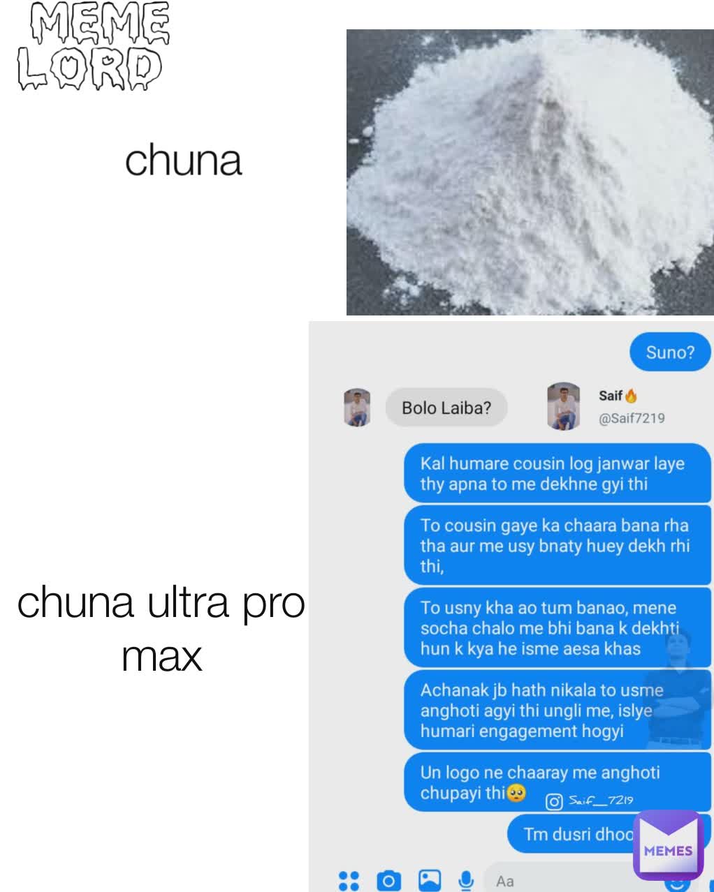 chuna  chuna ultra pro max meme lord 