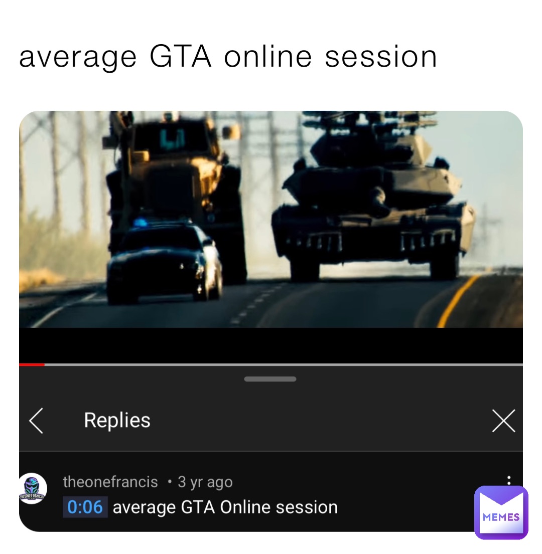 average GTA online session