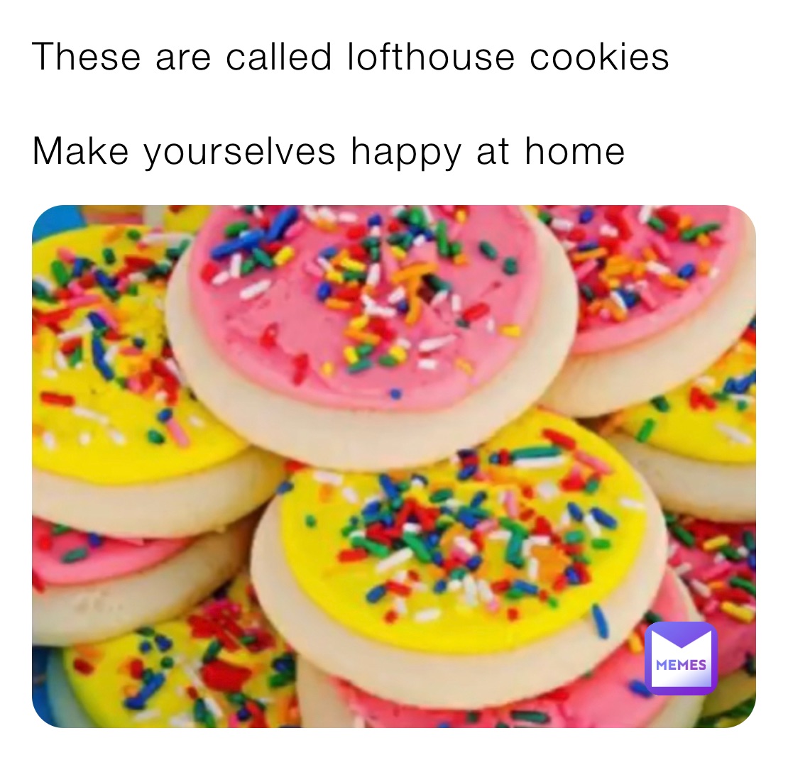 These are called lofthouse cookies

Make yourselves happy at home