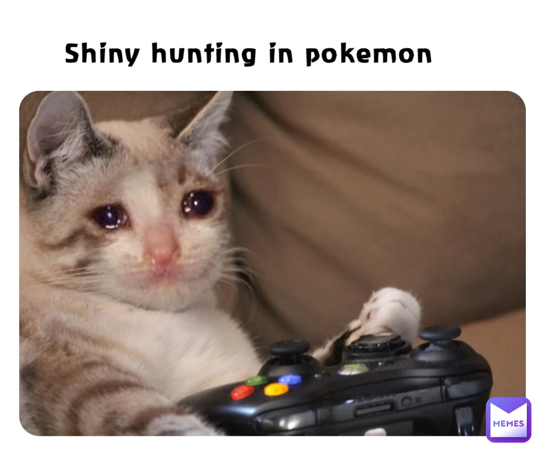 Shiny hunting in pokemon