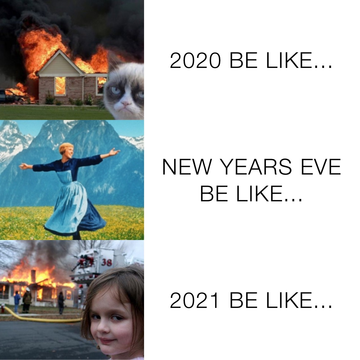 2020 BE LIKE... NEW YEARS EVE BE LIKE... 2021 BE LIKE...