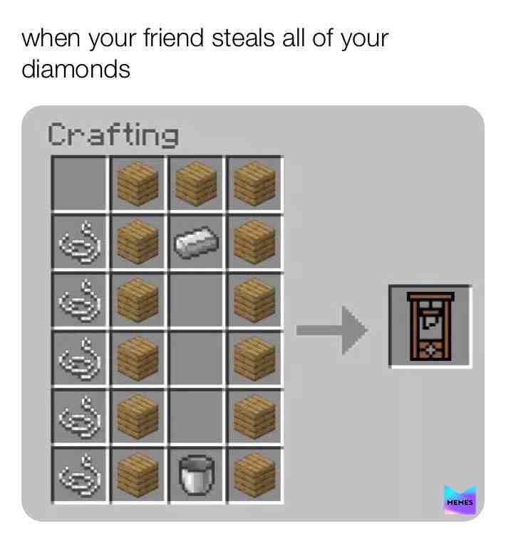 #minecraft #firstmeme #meme #funny